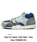 New Nike Air Trainer 1 Shoes - Split Grey/ Navy (FB8886-001) 🔥 Sz 11