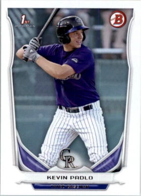 2014 Bowman Draft #DP123 Kevin Padlo  - Image 1 of 2
