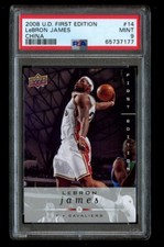 2008-09 Upper Deck First Edition China Lebron James #14 PSA 9 Mint