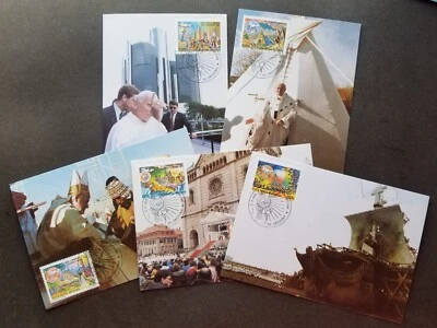 [SJ] Vatican Travels Of Pope John Paul II 1988 Church (maxicard) *Rare - Image 1 of 4