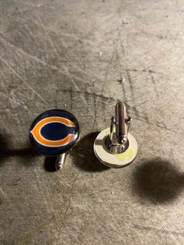 Chicago Bears cufflinks Cover