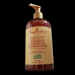 Shea Moisture Manuka Honey & Mafura Oil INTENSIVE HYDRATION CONDITIONER 13 fl oz - Picture 1 of 12