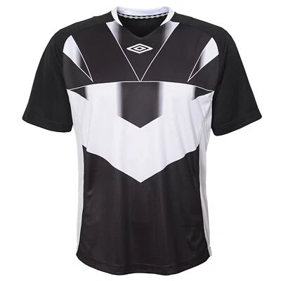 Umbro Men's Soccer Training Jersey, Black/White