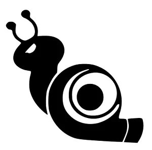 PEGATINA/CALCOMANÍA DE COCHE SNAIL TURBO/FURGONETA/VENTANA/PARED VINILO DIVERTIDO!!¡! - Imagen 1 de 2