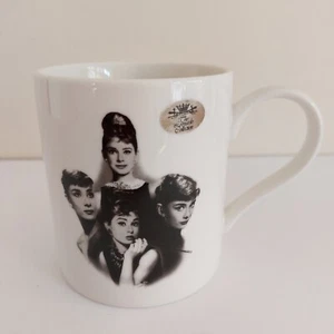 AUDREY HEPBURN - Fine China Tea Coffee Mug Cup (The Leonardo Collection) NEW - Foto 1 di 6