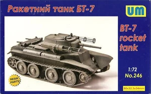 UniModel 1/72 BT-7 Light Tank with 132mm Rockets - Picture 1 of 1