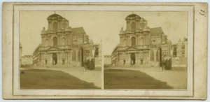Stéréo circa 1855. Paris. Eglise Saint-Gervais. - Picture 1 of 2