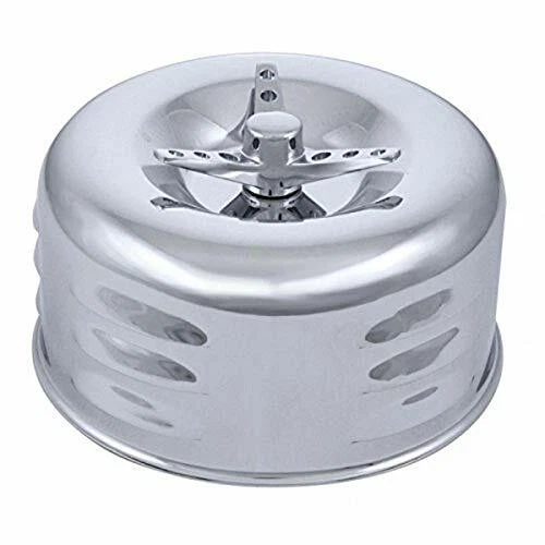 United Pacific A6281 2-5/8" Dual Barrel Louvered Air Cleaner w/ 3-Wing Screw -1 Foto 1 de 1