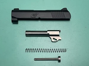 USED OEM KIMBER MICRO 9 COMPLETE BLACK SLIDE BARREL GUIDE ROD SPRING 9MM - Picture 1 of 21