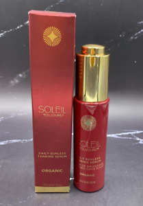 Soleil Toujours Daily Sunless Tanning Serum Organic - 1.0 oz / 30 ml - BNIB
