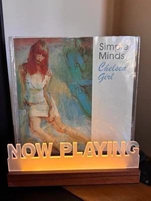 SIMPLE MINDS – CHELSEA GIRL – 7inch Vinyl Single (Zoom Records 1979) - Image 1 of 4