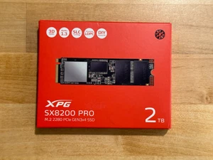 ADATA XPG SX8200 Pro 2TB PCIe Gen3x4 (ASX8200PNP-2TT-C) Solid State Drive - Afbeelding 1 van 6