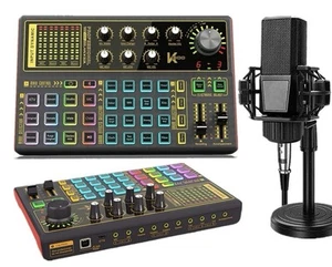 K300 Podcast Equipment Bundle, With Podcast Condenser Microphone - Picture 1 of 11