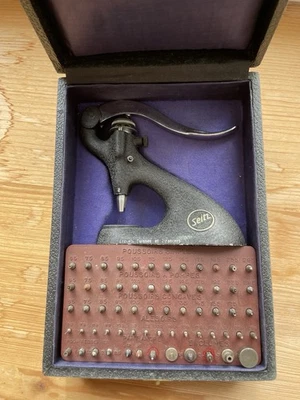 Potence à chasser les pierres, outil d'horlogerie SEITZ - Photo 1/2