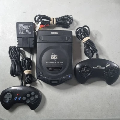 Sega Genesis CDX Console Mk-4121 W/ Cables & OEM Controllers - Fully  Works  - Image 1 of 4