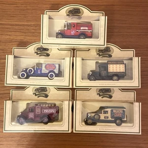 Set of 5 Lledo Days Gone Walkers Crisps 1:43 Scale Models - Picture 1 of 6