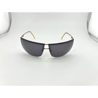 Gafas de sol Gucci vintage GG 2652/S 000U6 tono dorado escudo sin montura para mujer Foto 1 de 4