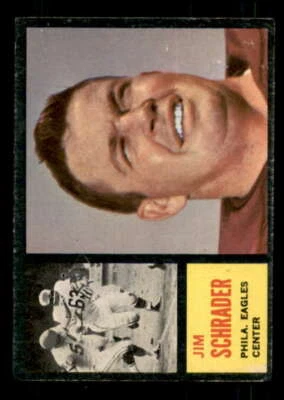 Jim Schrader SP Card 1962 Topps #121 - Image 1 of 2