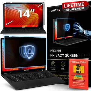 VINTEZ 14 Zoll Laptop Sichtschutzfilter für Breitbildmonitor und Laptop - Bild 1 von 6