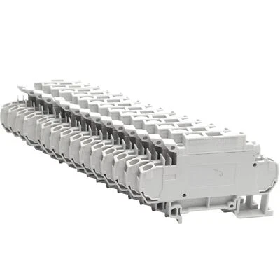 Lot of 15 ENTRELEC 029009126 Fused Terminal Block, 630V 6.3A, 5x20/25mm - Image 1 of 4