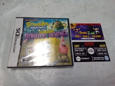 *BRAND NEW* SpongeBob SquarePants Plankton's Robotic Revenge (Nintendo DS, 2013) - Image 1 of 4