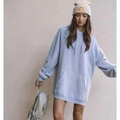 Sudadera con Capucha WILDFOX Colin Nueva con Etiquetas Talla Pequeña *Pigment Dusk* Foto 1 de 4