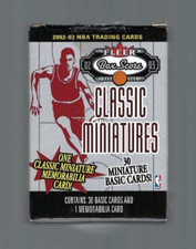 2002-03 Fleer Box Score Classic Miniatures Set  Jordan, Kobe