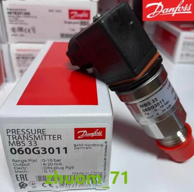 1PC Danfoss pressure transmitter MBS33 060G3011 - Image 1 of 2