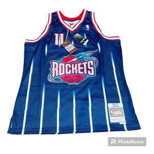 MITCHELL & NESS Swingman Vtg Jersey 2002-03 Rockets #11 Yao Ming - Picture 1 of 7