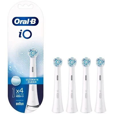 Oral-B IO Ultimate Clean Toothbrush Heads - Pack of 4