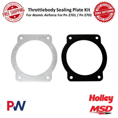 MSD Replacement Throttlebody Seal Plate Kit For PN 2701-2702 AirForce Manifold - Image 1 of 4