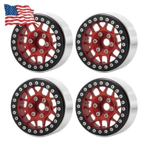 Llanta Beadlock 4 piezas 1,9" para 1/10 RC Axial SCX10 CC01 D90 TRX4 90046 Tamiya - Imagen 1 de 13