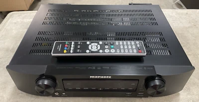 Marantz NR1608 Theater Receiver w/ Remot - Powers on - FOR REPAIR *READ* - Image 1 of 4