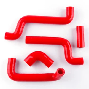 2005-2012 2010 Aprilia RS125 RS 125 Silicone Coolant Radiator Hose Kit Red - Picture 1 of 11
