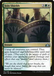 MTG Magic GRN Guilds of Ravnica - 1x EN NM 181 U Join Shields - Imagen 1 de 1