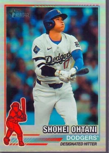 Béisbol Topps Heritage 1976 revisado cromado Holo Shohei Ohtani #76R-16 2025 - Imagen 1 de 1