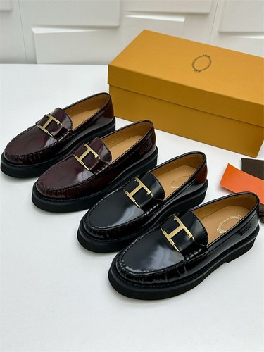 TOD’S Scarpe mocassini piatti donna rotondi per cuoio capelluto Tod's