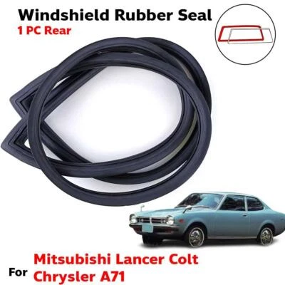 For Mitsubishi Lancer Dodge Colt 1400 A71 SED 73-78 Front Windshield Rubber Seal Foto 1 de 4