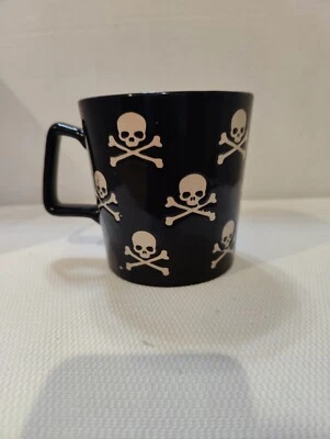 Halloween Skull and Crossbones Coffee Mug 16 Ounces  - Image 1 of 4