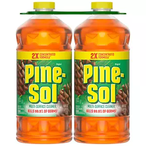 Pine-Sol Multi-Oberflächenreiniger, desinfizieren & desinfizieren, 60 flüssige Unzen, 2 Stück - Bild 1 von 2