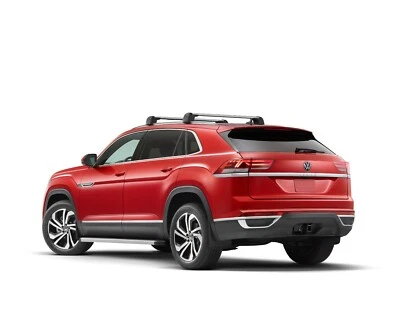 NUEVO FABRICANTE DE EQUIPOS ORIGINALES 20-23 VW Volkswagen Atlas Cross Sport Base de techo Barra de soporte Kit Foto 1 de 4