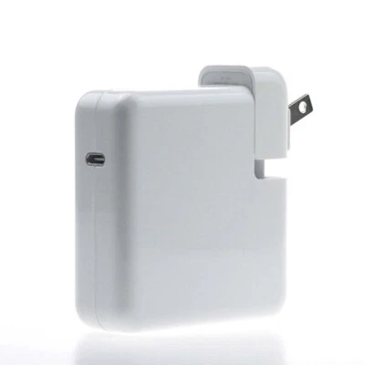 61W USB C Adapter Charger Apple MacBook PRO 13" A1718 i5 + Cable A1708 A1947 - Image 1 of 4