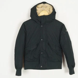WOOLRICH Kids Bomber Jacket Size 10 Years Polyester Black Full Zip Down Fill - Picture 1 of 9