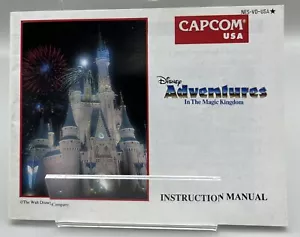 Disney Adventures in the Magic Kingdom (Nintendo NES, 1990) SOLO manuale - Foto 1 di 2