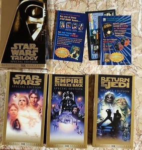 Star Wars Trilogy Spec. Ed. 1997 VHS Digitally Mastered -- Condition Excellent - Picture 1 of 10