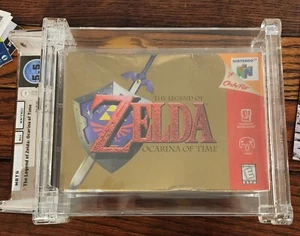 Nintendo N64 The Legend of Zelda: Ocarina of Time (1998) WATA 5.5 A Seal - Picture 1 of 8