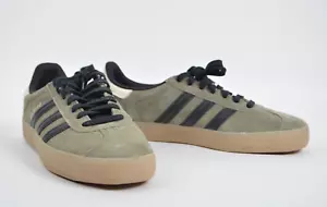 Neu im Karton Unisex Adidas Gazelle ADV Schuhe $ 100 M9/W10 grün Wildleder Skateboarding - Bild 1 von 7