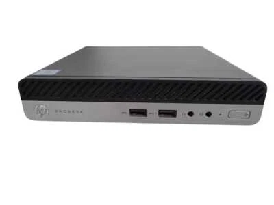 HP ProDesk 400 G5 USFF Core I5-9500T 2.20GHz 8GB DDR4 512GB NVMe + PWR ! - Image 1 of 4