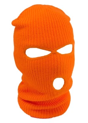 Новый 3 отверстия полное лицо лыж маска зимняя крышка балаклава капюшон Beanie теплый тактическая шляпа - Изображение 1 из 3