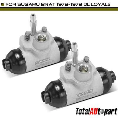 2x Drum Brake Wheel Cylinder for Subaru Brat 1978-1979 GL-10 1985-1989 Rear Side - Image 1 of 4
